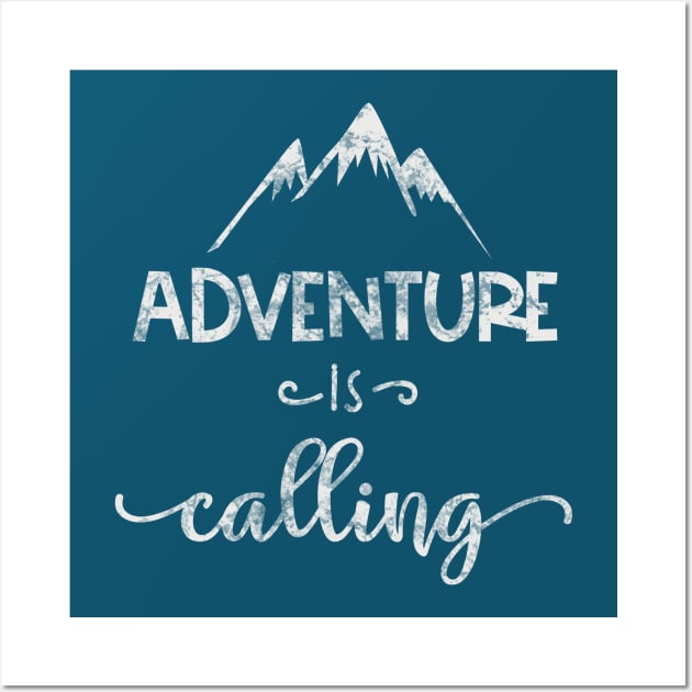 Adventure is Calling Wall Art by Scar